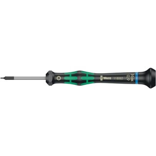 Elektronik-Feinmechanik-Schraubendreher 2054 6-KT.0,9mm Klingen-L.40mm WERA