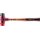 Schonhammer SIMPLEX L.300mm Kopf-Ø 30mm mittelh./hart HO Gum.schw./Plastik rot