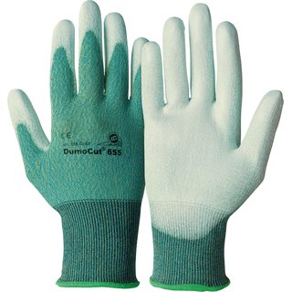 Schnittschutzhandschuhe DumoCut 655 Gr.8 grn-blau/wei EN 388 PSA II 10 PA