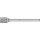 Kleinfrässtift Form ZYAS D.6mm Kopf-L.7mm Schaft-D.3mm HM Verz.3 PLUS PFERD