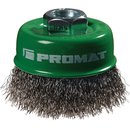 Topfbrste D.60mm Drahtstrke 0,3mm VA 12500min- PROMAT