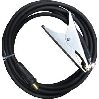 Massekabel konfektioniert 200 A Kabel-L.5m Kabel-D.25mm² Stecker KS 25 Gum.