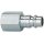 Stecknippel STA verz.Stecker DN 7,2-7,8 IG G 1/4 Zoll SW 17mm RIEGLER