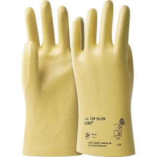 Handschuhe Gobi 109 Gr.10 gelb BW-Trikot m.Nitril EN 388 PSA II HONEYWELL