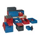Transportbehälter L400xB300xH145mm blau PP...