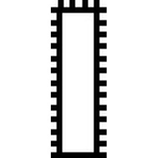 Przisionsfeile CORINOX 150mm 18x4mm flachstumpf SH00 PFERD