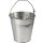 Eimer 9,5l Stahlblech,verz.silber D.280mm H.280mm