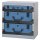 Tresor 3F stapelbar 416x256x434mm f.Sortimentskasten DINZL m.Schaumstoff