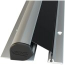 Fingersch.Rollo NR-25 L.1925mm BG silberf.Rollo schwarz...
