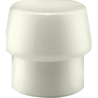 Schonhammerkopf SIMPLEX Kopf-Ø 40mm Nyl.weiß hart HALDER