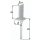 T-Pfostenträger 130x200x80x80mm STA roh TZN GAH