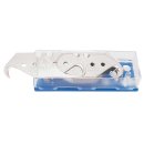 Hakenklinge L48,2xB18,7xS0,65mm m.Lochung 10 St./Spender...