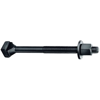 T-Nutenschraube DIN 787 T-Nut 18mm M16 L.80mm Güte 8.8 m.Mutter u.Scheibe AMF