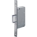 Schiebetür-Einsteckschl.0393 STA silber ktg.20/55mm...