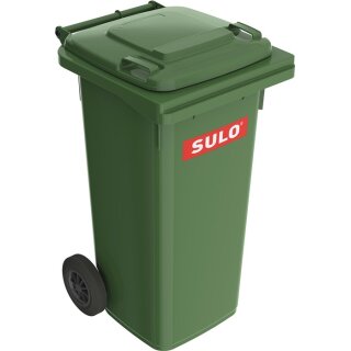 Müllgroßbehälter 120l HDPE grün fahrbar,n.EN 840 SULO