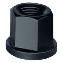 Sechskantmutter DIN 6331 M8 SW 13mm gedr.u.gefräst...