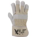 Handschuhe Adler-C Gr.10,5 naturfarben Leder ASATEX