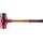 Schonhammer SIMPLEX L.350mm Kopf-Ø 50mm mittelh./hart HO Gum.schw./Plastik rot