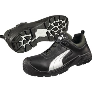 Sicherheitsschuh Cascades Low Gr.43 schwarz/weiß Leder S3 HRO SRC EN20