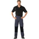 Bundhose Canvas 320 Gr.52 grau/schwarz PLANAM