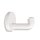 Einzelhaken 477.90.030 einfach A.100mm PA reinweiß 99 D.70mm HEWI