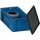 Auflagedeckel L400xB300mm schwarz PP f.Transportstapelkasten 4St./Karton