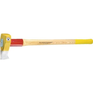 Holzspalthammer BIG-OX® 3000g gr.Schlagfläche,Nase Knauf Hickory OCHSENKOPF