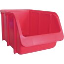 Sichtlagerkasten L242/203xB146xH127mm PP rot stapelbar...
