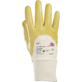 Handschuhe Sahara 100 Gr.10 gelb BW-Trikot m.Nitril EN 388 PSA II HONEYWELL