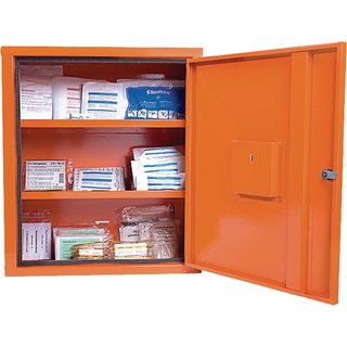 Verbandschrank EUROSAFE B490xH560xT200ca.mm orange 1-trig SHNGEN