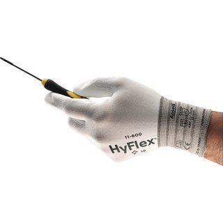 Handschuhe HyFlex 11-600 Gr.9 wei EN 388 PSA II Nyl.m.PU ANSELL