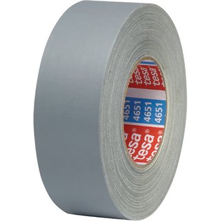 Gewebeband tesaband Premium 4651 grau L.50m B.50mm Rl.TESA