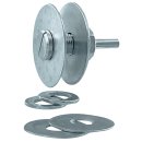 Spannschaft MN-AC f.Grobreinigungsscheiben Schaft-D.6mm...