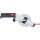 Bandmaß Tracker TR Band-L.30m Band-B.13mm Stahlband weiß/Einfachrahmen a.Alu EG2