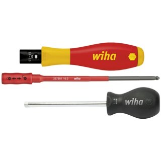 Drehmomentgriff VDE TorqueVario®-S 0,5-2 Nm autom.auslös.einstellb.L.131mm WIHA