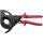 Kabelschneider Gesamt-L.280mm max.52 (380 mm²)mm Mehrkomp.-Hüllen KNIPEX