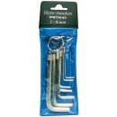Winkelschraubendreher Satz 7tlg. 6KT SW2-8mm ISO2936...