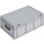 Ku.-Koffer L600xB400xH233mm PP 2 Griffe Schiebeverschluss grau 42l LOCKWEILER