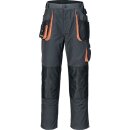 Herrenhose Gr.58 dunkelgrau/schwarz/orange TERRATREND
