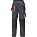 Herrenhose Gr.52 dunkelgrau/schwarz/orange TERRATREND