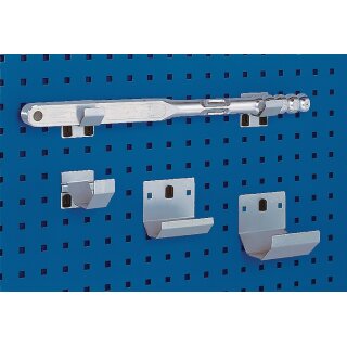 Rohrhalter D60xB60mm verz.f.Lochplatten 2St./Btl.BOTT