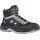 Sicherheitsstiefel Cross Gr. 44 schwarz/grau/rot Leder/Mesh S3 SRC EN20345