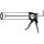 Auspresspistole m.6KT-Vorschub f.310ml Kartusche lackiert