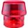 Schonhammerkopf SIMPLEX Kopf-Ø 40mm Plastik rot hart HALDER