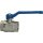 Messing Kugelhahn / G 3/4 vernickelt / Innen/Innengewinde valve line