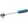 D.-Knarre 1993 Z-94 1/2 Zoll 48 Z.L.270mm m.umsteckbaren 4-KT.GEDORE