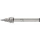 Frässtift SKM D.10mm Kopf-L.20mm Schaft-D.6mm HSS...