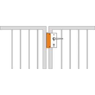 Schliekasten 145G-50 VA z.Anschr.AMF