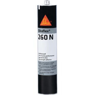 Konstruktionskleber Sikaflex®-260 N schwarz 300 ml Kartusche SIKA