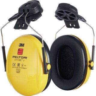Gehörschutz OPTIME I EN 352-1-3 SNR 26 dB f.Helm m.30mm-Schlitz PA